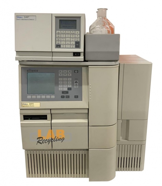 Waters Alliance 2695 HPLC System + 2487 UV-Vis Detector